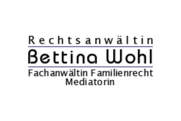 Logo Rechtsanwältin Bettina Wohl